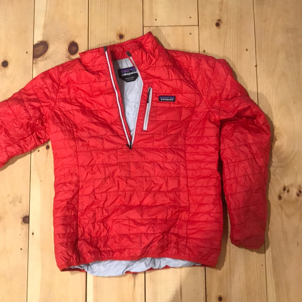 Pink-ish Red Patagonia Nano Puff!
